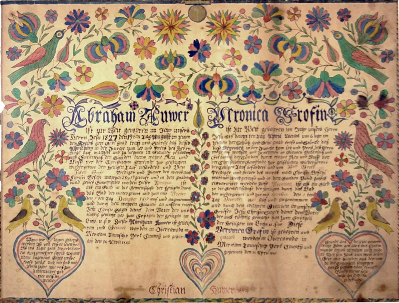 marriage certificate