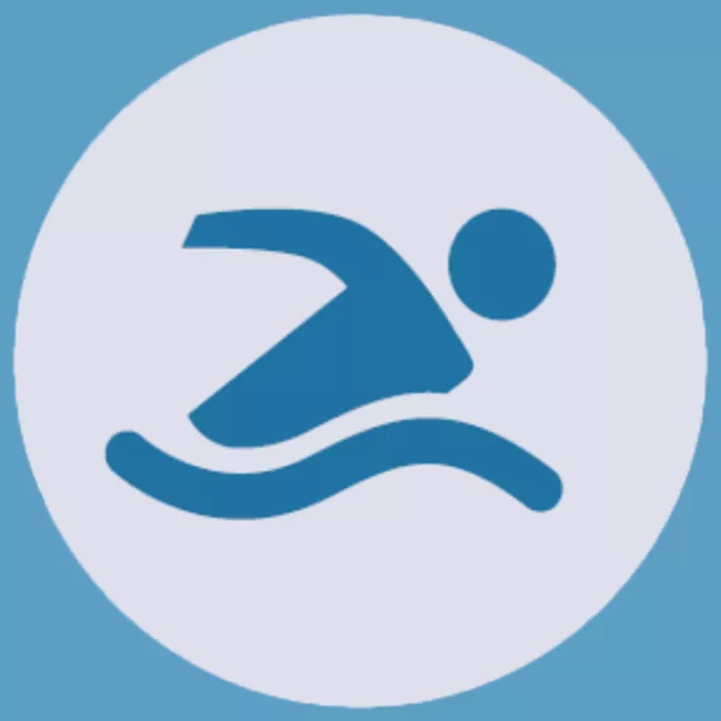 swimming logo