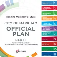 City of Markham Official Plan Cover Page