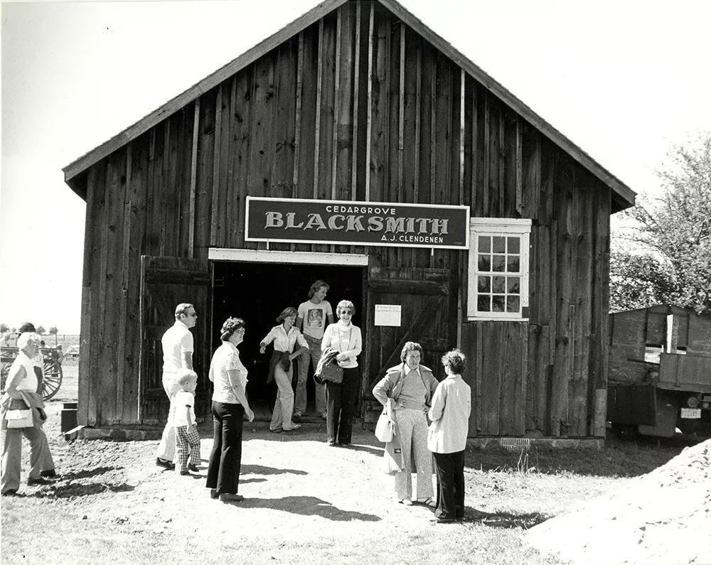 blacksmith building