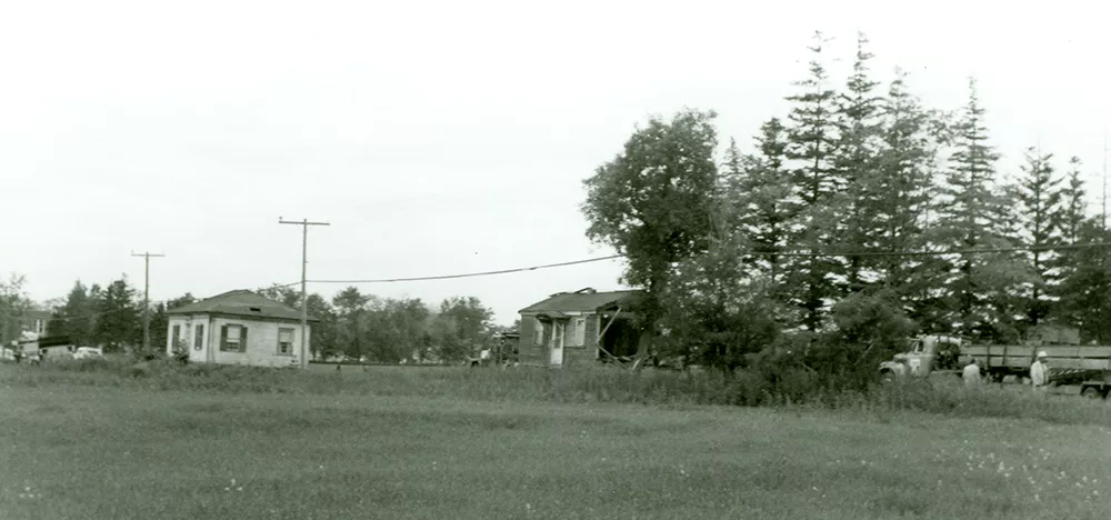 original location of the chapman house