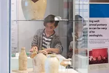 pottery being viewed