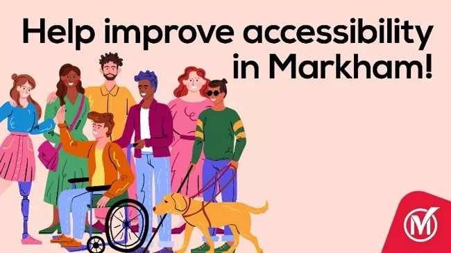 Help improve accessibility in Markham!