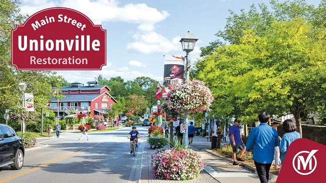 City of Markham Main Street Unionville Restoration