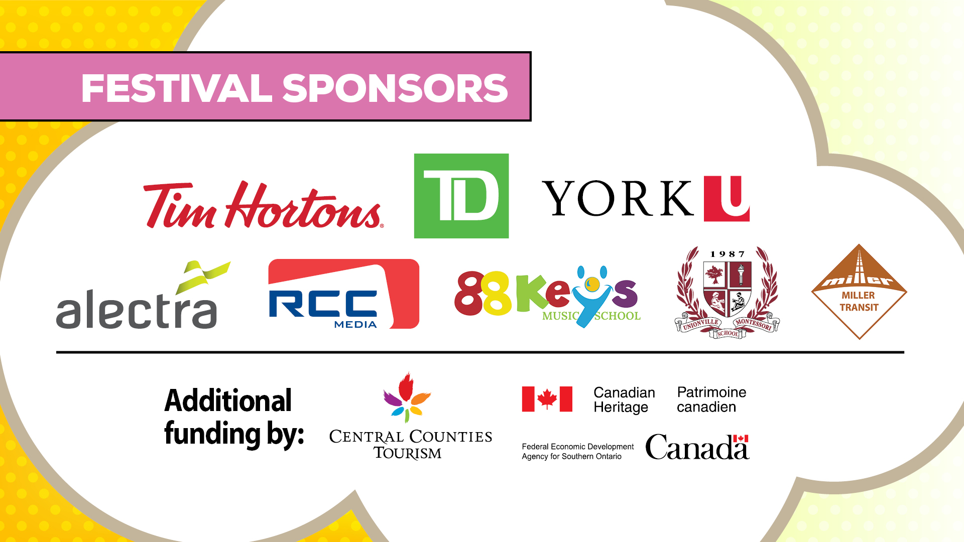 Markham-Milliken Children’s Festival Sponsors