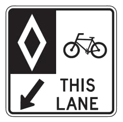 Reserved Bike Lane